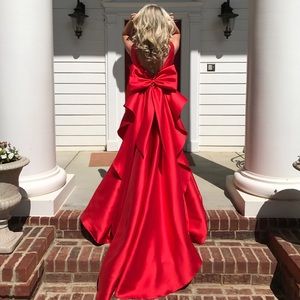 Jovani red prom/pageant dress